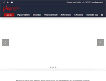Tablet Screenshot of piperep.no